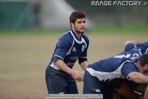 2012-10-14 Rugby Union Milano-Rugby Grande Milano 0485